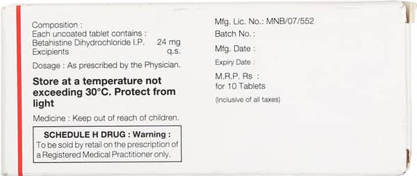 B Stil 24mg Strip Of 10 Tablets