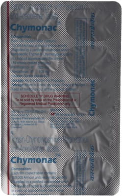 Chymonac Strip Of 10 Tablets