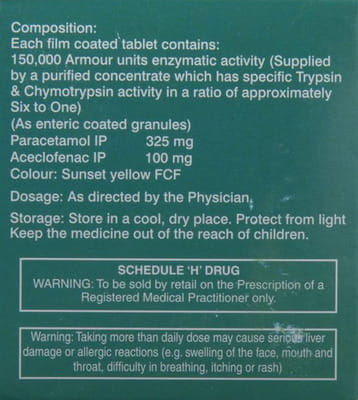 Chymonac Strip Of 10 Tablets