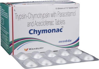 Chymonac Strip Of 10 Tablets