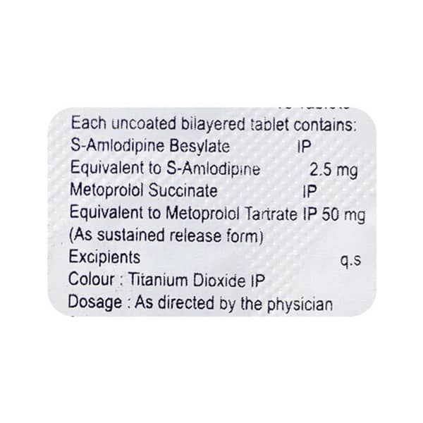 S Max M 2.5Mg Strip Of 10 Tablets