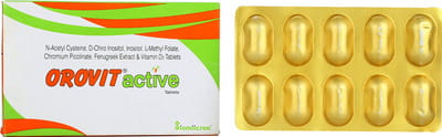 Orovit Active Strip Of 10 Tablets