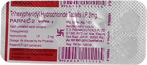 Parnil 2mg Strip Of 10 Tablets