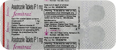 Femitraz 1mg Strip Of 10 Tablets