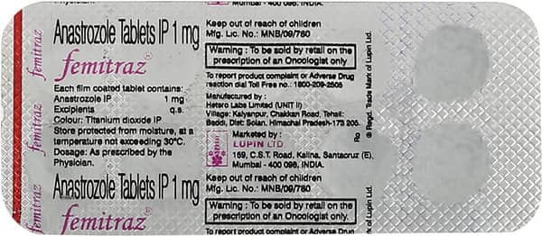 Femitraz 1mg Strip Of 10 Tablets