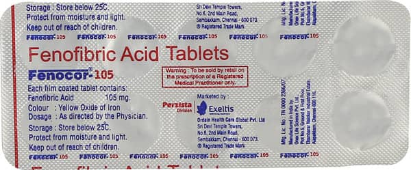 Fenocor 105mg Strip Of 10 Tablets
