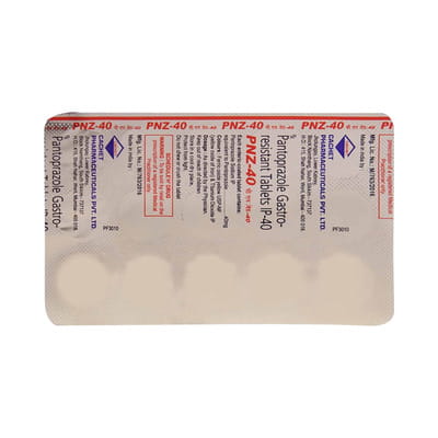 Pnz 40mg Strip Of 14 Tablets
