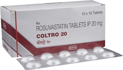 Coltro 20mg Strip Of 10 Tablets