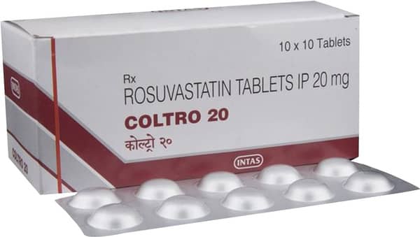 Coltro 20mg Strip Of 10 Tablets