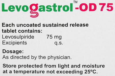 Levogastrol Od 75mg Strip Of 10 Tablets