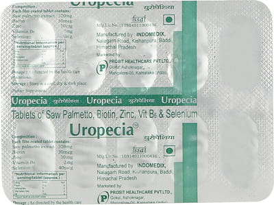 Uropecia Strip Of 10 Tablets