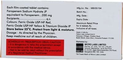 Faronac Strip Of 6 Tablets