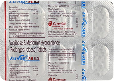 Zuvog M 0.3mg Strip Of 10 Tablets