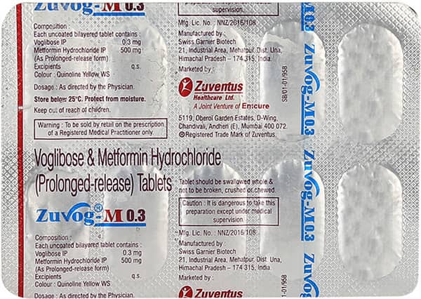 Zuvog M 0.3mg Strip Of 10 Tablets
