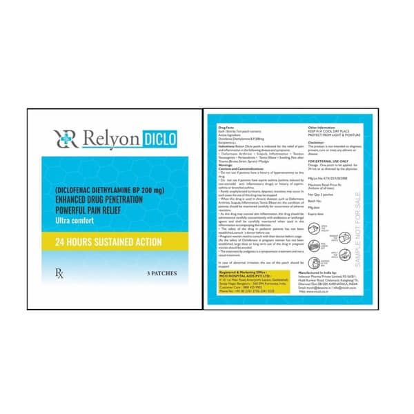 Relyondiclo Patch