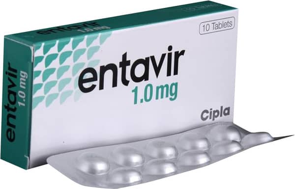 Entavir 1mg Strip Of 10 Tablets