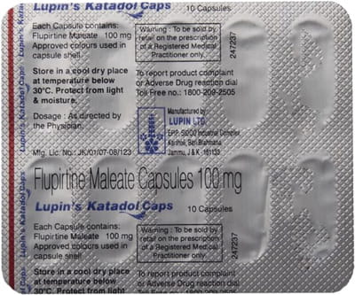 Katadol Strip Of 10 Capsules