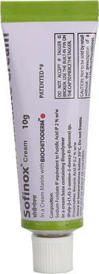 Sofinox 2% Tube Of 10gm Cream