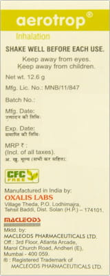 Aerotrop 18mcg Box Of 180md Metered Dose Inhaler