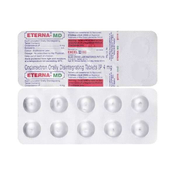 Eterna Md 4mg Strip Of 10 Tablets