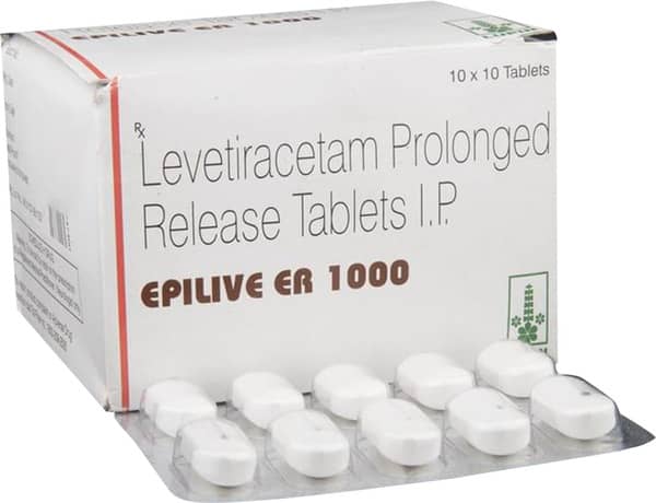 Epilive Er 1gm Strip Of 10 Tablets