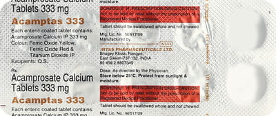 Acamptas 333mg Strip Of 6 Tablets