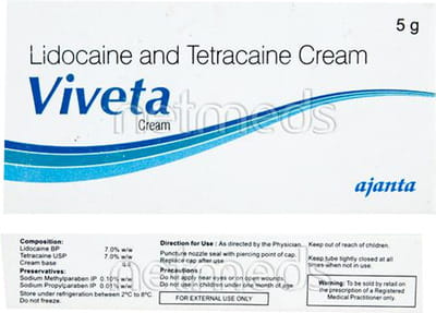 Viveta Tube Of 5gm Cream
