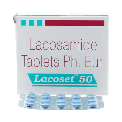 Lacoset 50mg Strip Of 10 Tablets