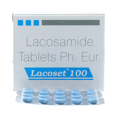 Lacoset 100mg Strip Of 10 Tablets