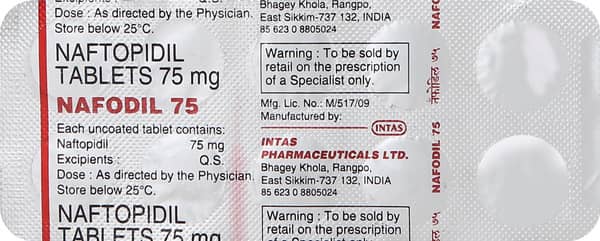 Nafodil 75mg Strip Of 10 Tablets