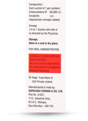 D Rise 60k Sachet Of 1gm Granules