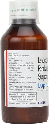 Lupituss Bottle Of 100ml Suspension