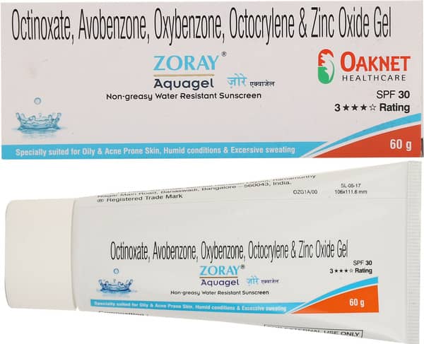 Zoray Aqua Tube Of 60gm Gel