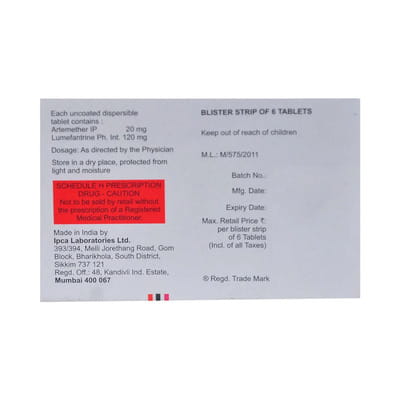 Lumerax 20mg Dt Strip Of 6 Tablets