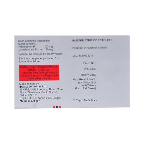 Lumerax 20mg Dt Strip Of 6 Tablets