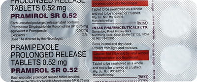 Pramirol Sr 0.52mg Strip Of 10 Tablets