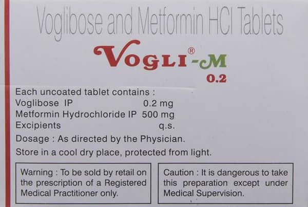 Vogli M 0.2mg Strip Of 10 Tablets