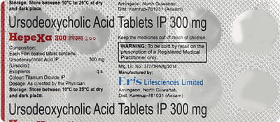 Hepexa 300mg Strip Of 10 Tablets