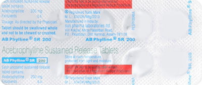 Ab Phylline Sr 200mg Strip Of 10 Tablets