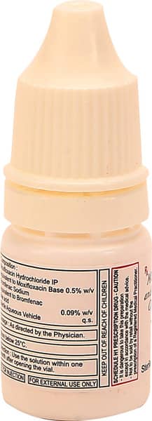 Duobrom Bak Free Bottle Of 5Ml Eye Drops