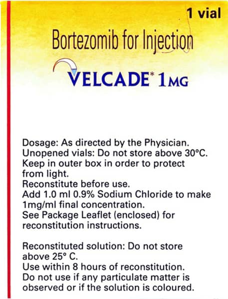 Velcade 1mg Vial Of 1 Injection