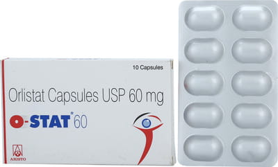 O Stat 60mg Strip Of 10 Capsules