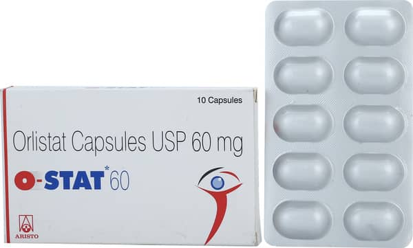 O Stat 60mg Strip Of 10 Capsules