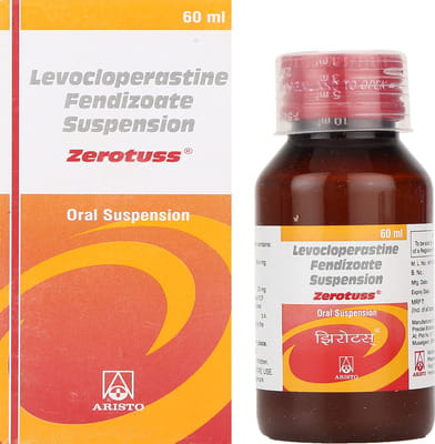 Zerotuss Bottle Of 60ml Suspension