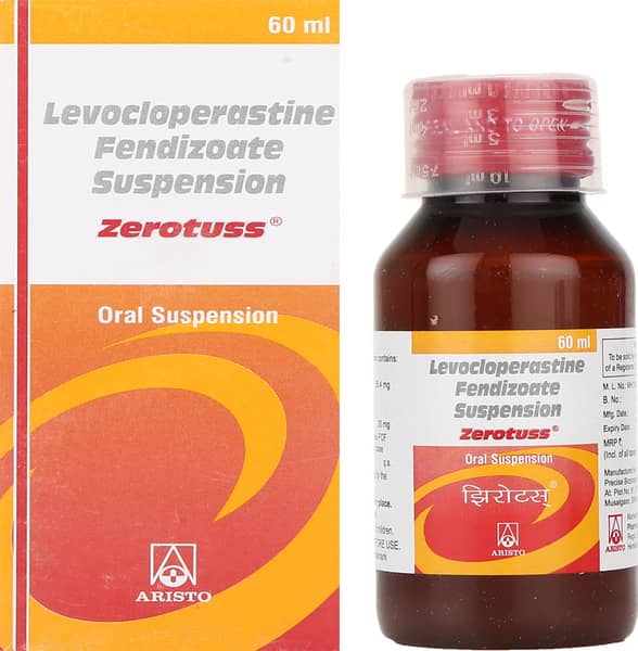 Zerotuss Bottle Of 60ml Suspension