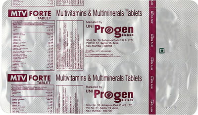 Mtv Forte Strip Of 10 Tablets