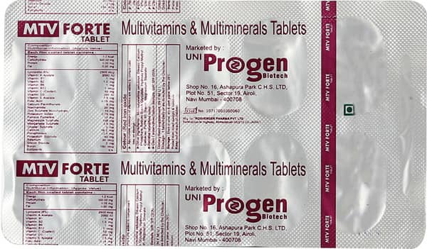 Mtv Forte Strip Of 10 Tablets