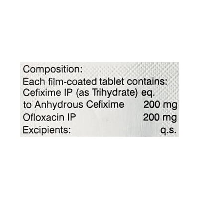 Omcef 200mg Strip Of 10 Tablets