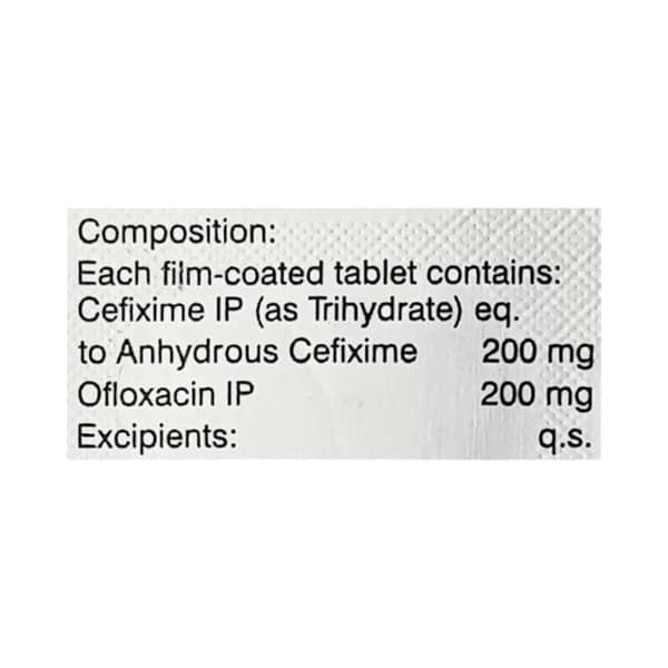 Omcef 200mg Strip Of 10 Tablets