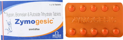Zymogesic Strip Of 10 Tablets